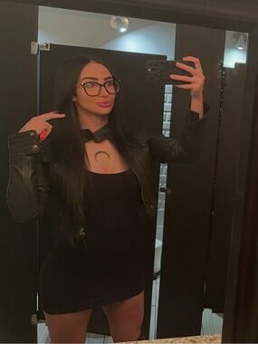 NAF Authentic black leather jacket